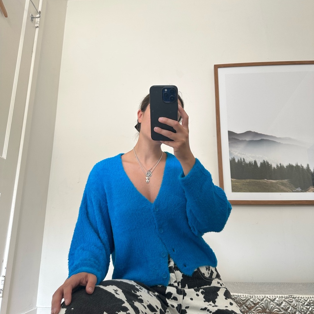 Zara Vibrant Blue Cardigan